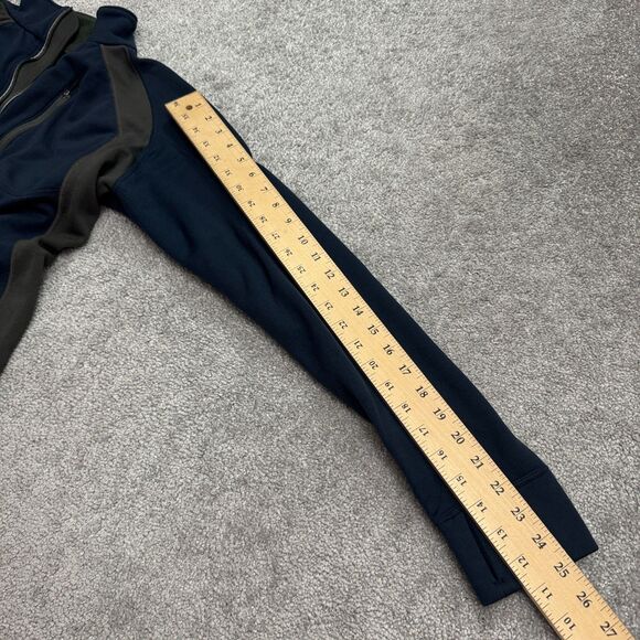 REI Co-Op Fleece 1/4 Zip Jacket Mens Large Blue Gray Outdoor Hiking Trekking - Picture 15 of 16